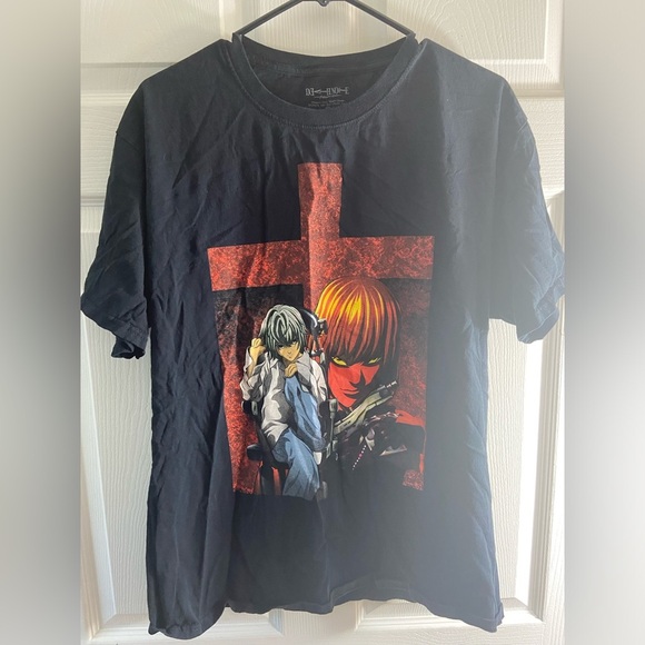 Death Note - Near & Mello Large Black T Shirt - - Picture 3 of 4